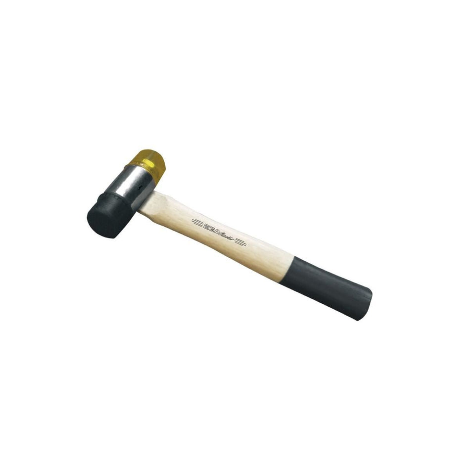Martillo Punta Goma-Nylon EGAMASTER | Mango de Madera | 310x30MM - Herramientas Especiales Nacionales S.R.L.