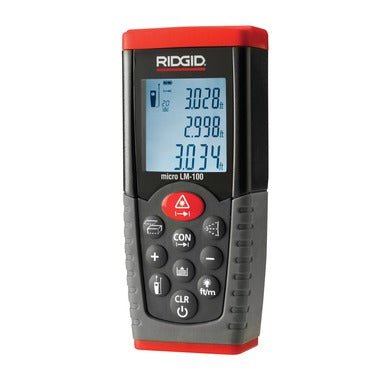 Medidor de Distancia por Láser Micro LM - 100 Ridgid - Tienda Henca