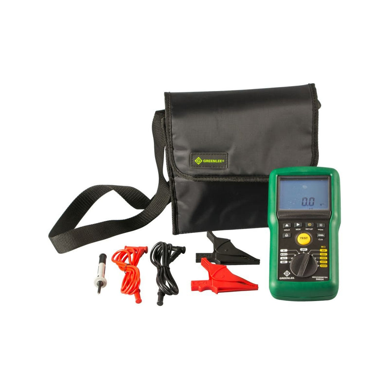 Megóhmetro Digital/Análogo 1KV, Greenlee - Tienda Henca