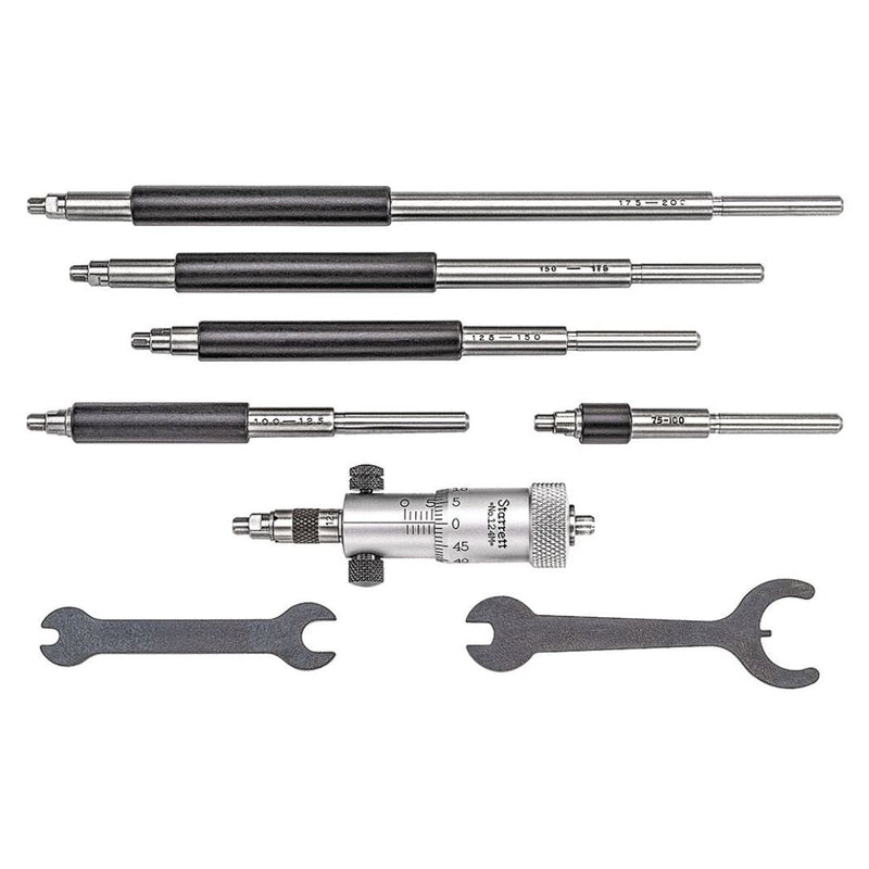 Micrómetro De Interior En Juego M50 - 200 0.01MM Starrett - Tienda Henca