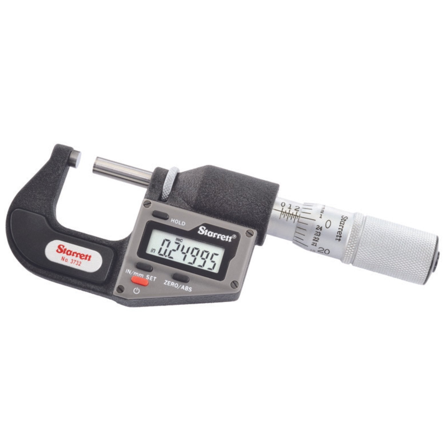 Micrómetro Digital De 0 - 1" Sin Salida de Datos, Starrett - Tienda Henca