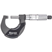 Micrómetro Exterior 0 - 25MM 0.01MM, Starrett - Tienda Henca