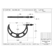 Micrómetro Exterior M175 - 200 Starrett - Tienda Henca