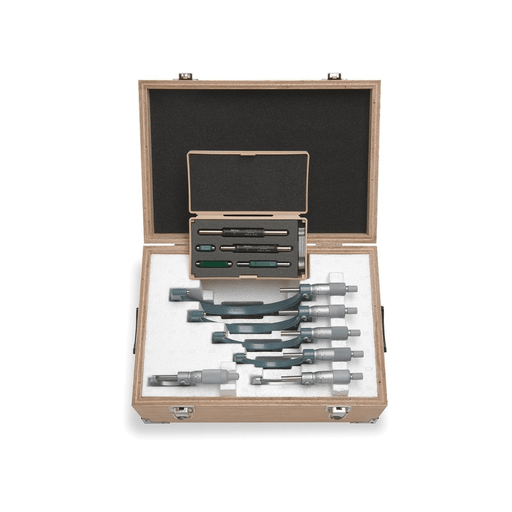 Micrómetros de Exterior en Juego de 0 - 6" de 6 Piezas - Tienda Henca