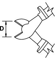 Pinza de Corte Pico de Cotorra 180 MM con Recubrimiento en Titacrom, Ega Master - Tienda Henca