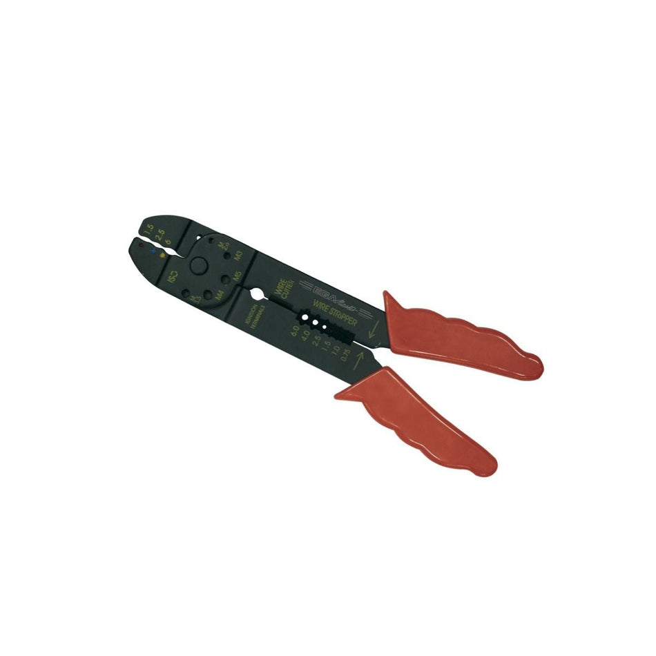 Pinza para Terminales/Pelar Cables EGAMASTER | 10 - 22 AWG - Herramientas Especiales Nacionales S.R.L.