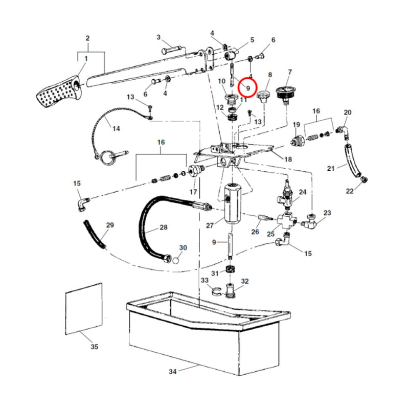 Pistón para Bomba de Prueba de Presión 1450, Ridgid - Tienda Henca