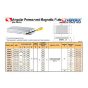 Plato Magnético Cuadrado 6"x12", Vertex - Tienda Henca