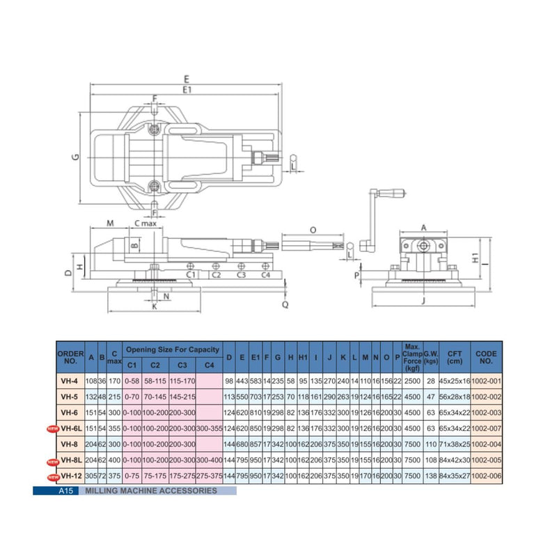 Prensa Hidráulica 6" , Vertex - Tienda Henca