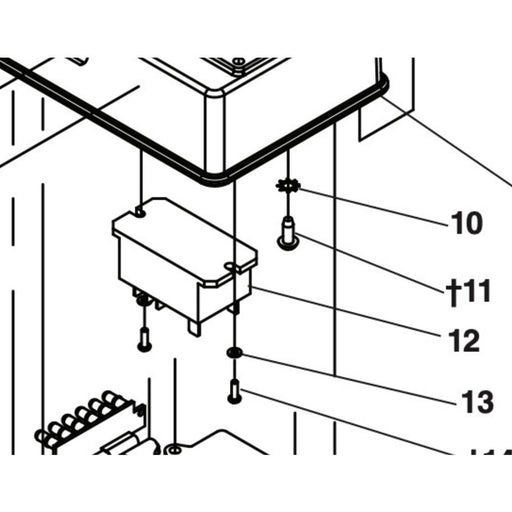 Relay (Relé) de Control de Mando 115V de Biseladora B500, Ridgid - Tienda Henca
