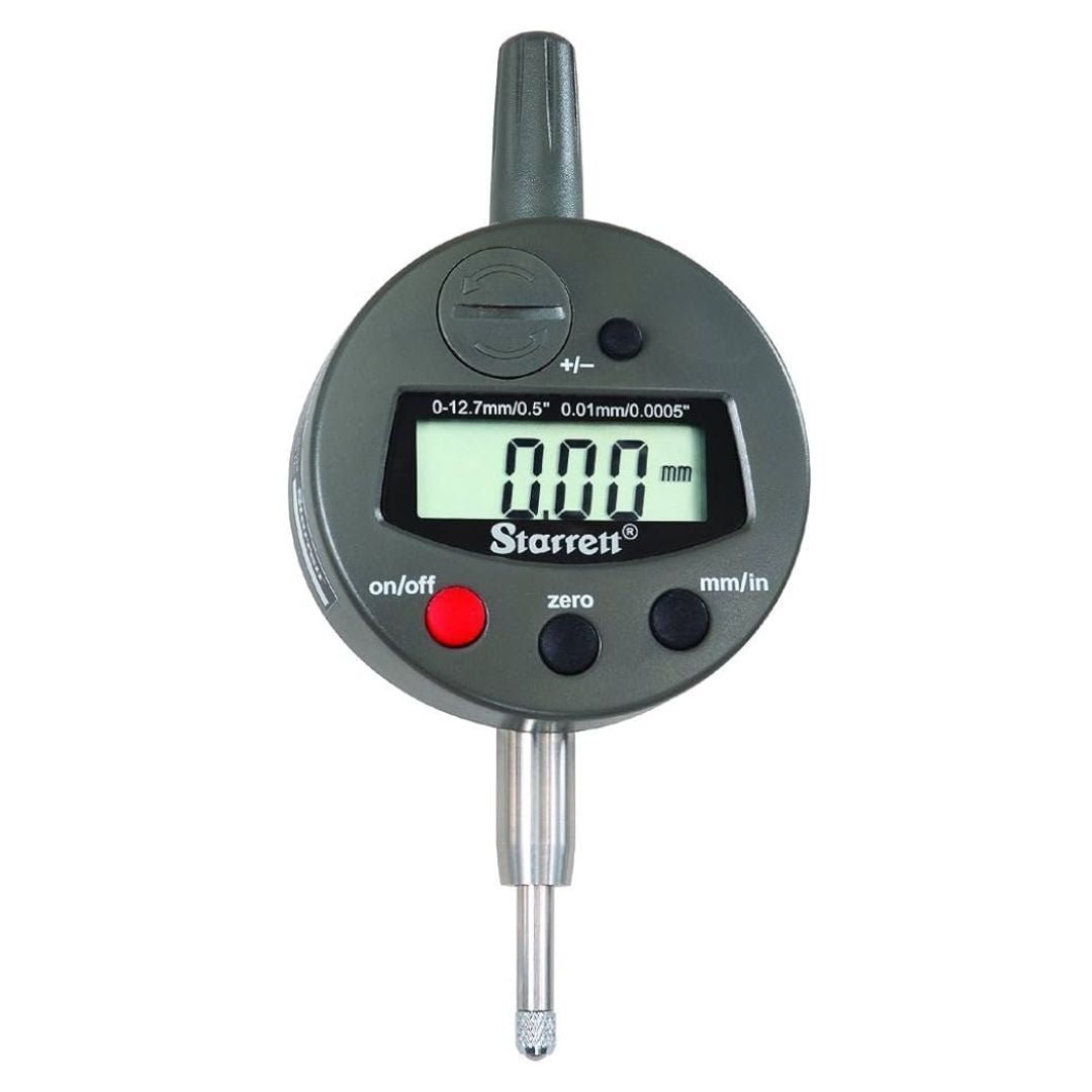 Reloj Comparador Electrónico Digital 0.0005"/0.01MM Lectura En Pulgadas y Milímetros Starrett - Tienda Henca