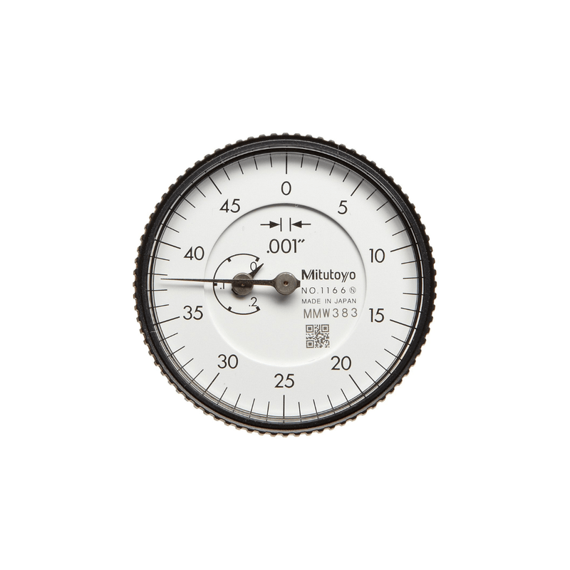 Reloj con Botón Trasero de 0.001" Modelo 1166 con Lectura de 0 - 50 - Tienda Henca