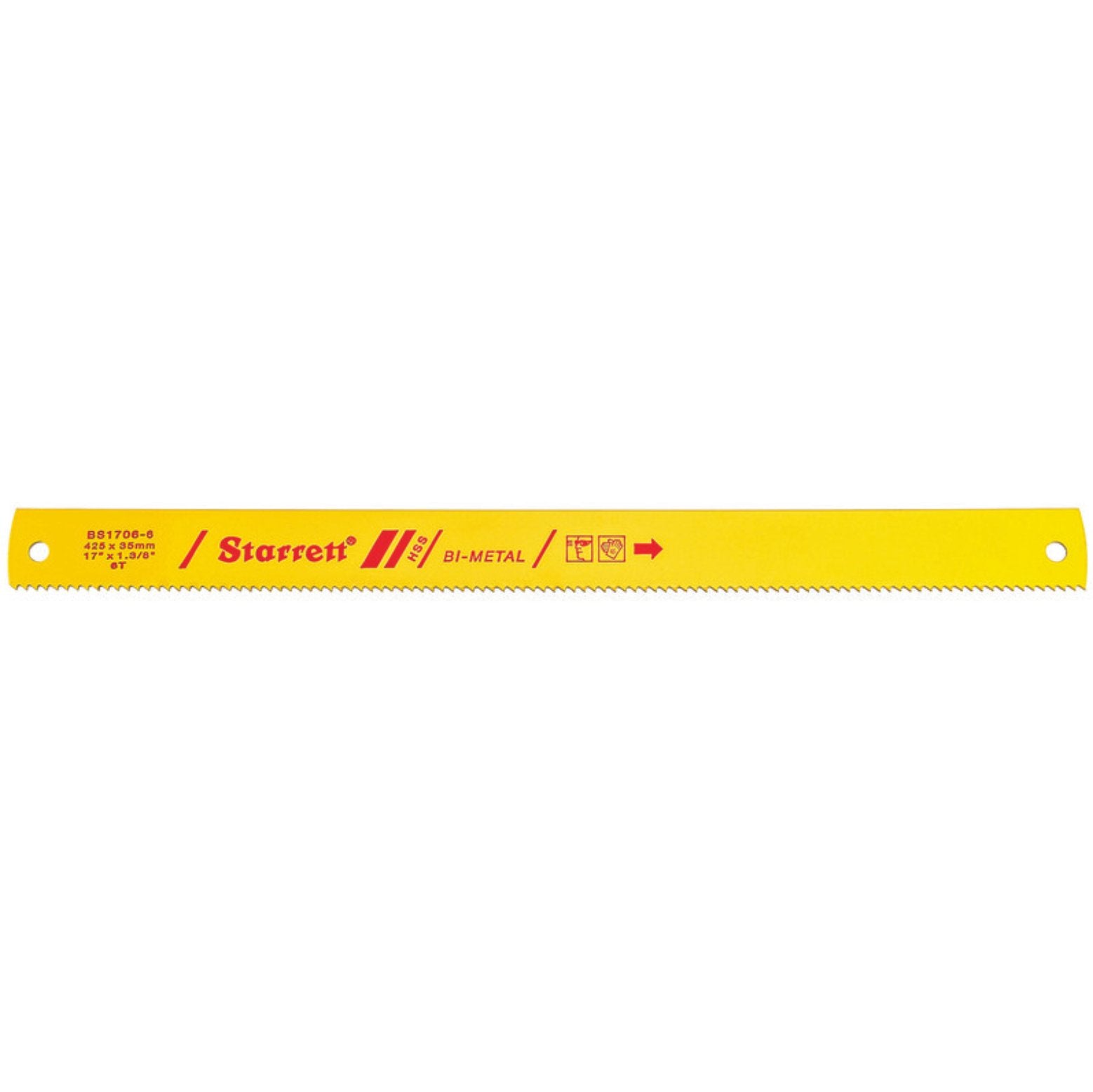 Segueta 17X1.3/8" 6D, Starrett - Tienda Henca