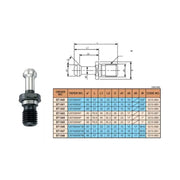Tirante para Cono Sujeción CAT40 45 Grados, Vertex - Tienda Henca