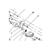 Tornillo Allen 3/8" - 24x1.1/4" para Sujetar Cabezal para Corte de Biseladora B500, Ridgid - Tienda Henca