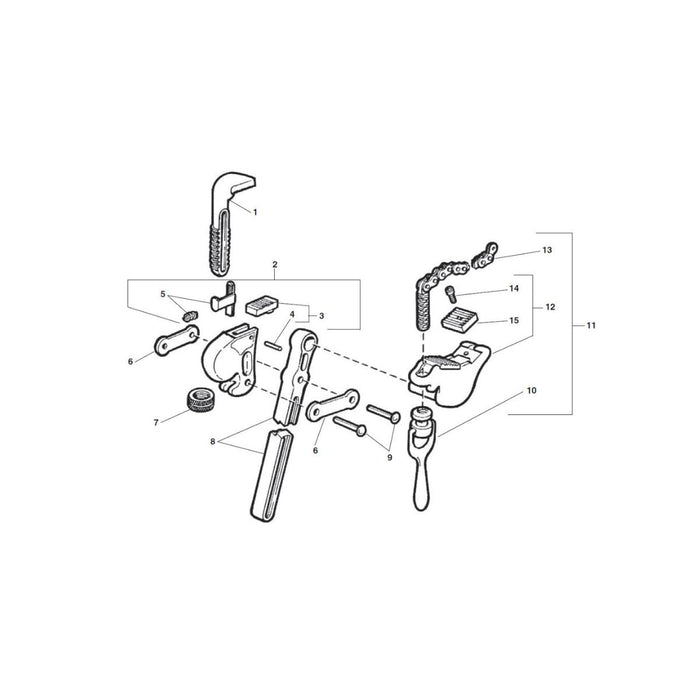 Tornillo Tensor para Cadena de Taladro HC450, Ridgid - Tienda Henca